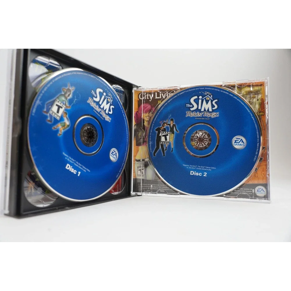 EA Games The Sims Deluxe Edition & Expansion Collection Vol 2 PC Game Good